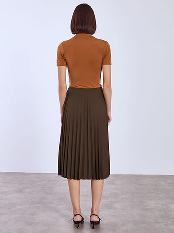 Φούστα μίντι πλισέ WT7834.2878+3 φωτογραφία