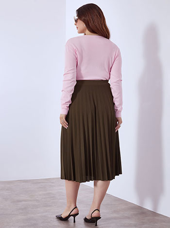 Φούστα μίντι πλισέ WT7834.2878+3 φωτογραφία