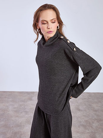 Ζιβάγκο με διακοσμητικά κουμπιά WT7880.4707+2