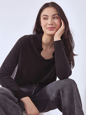 Μπλούζα με κλασικό γιακά WT7910.4941+1