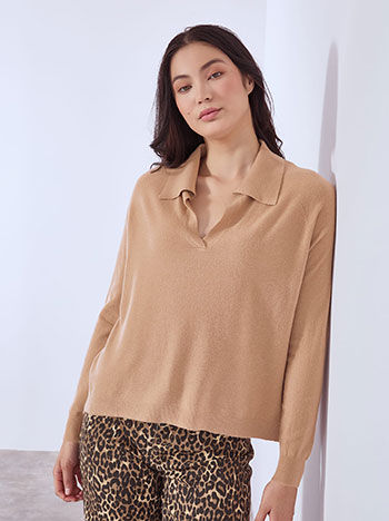 Μπλούζα με κλασικό γιακά WT7910.4941+3