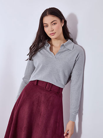 Μπλούζα με κλασικό γιακά WT7910.4941+2