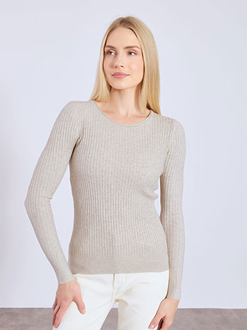 Πουλόβερ ριπ με βισκόζη WT7910.4997+4