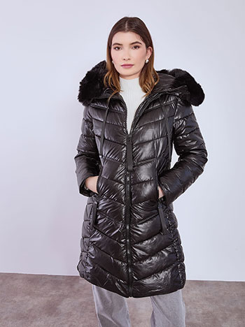 Μπουφάν καπιτονέ γυαλιστερό WT7911.6916+1