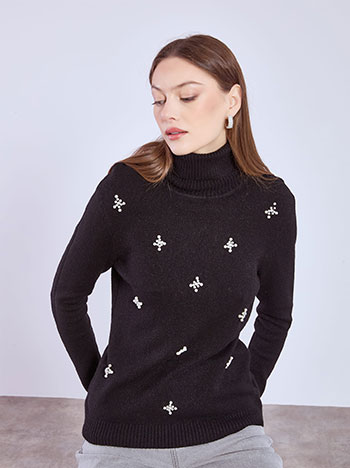 Ζιβάγκο με πέρλες και strass WT7932.4088+1