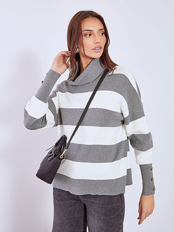 Ζιβάγκο πλεκτό ριγέ WT7932.4519+2