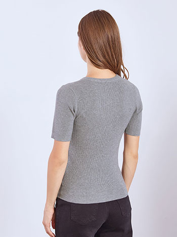 Μπλούζα πλεκτή ριπ WT7932.4579+2 φωτογραφία