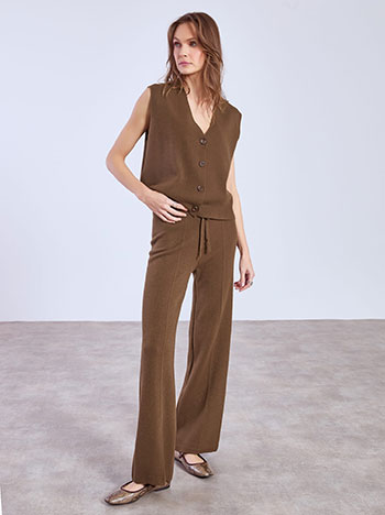 Σετ πλεκτό γιλέκο με παντελόνι WT7948.0693+4 φωτογραφία