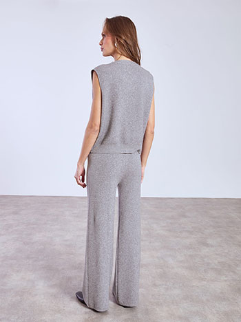 Celestino Σετ πλεκτό γιλέκο με παντελόνι WT7948.0693+2