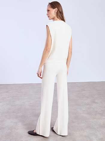 Σετ πλεκτό γιλέκο με παντελόνι WT7948.0693+3