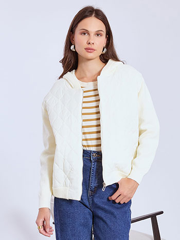 Μπουφάν με κουκούλα WT7948.6165+2