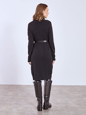 Φόρεμα μίντι πλεκτό ζιβάγκο WT7948.8184+1 φωτογραφία