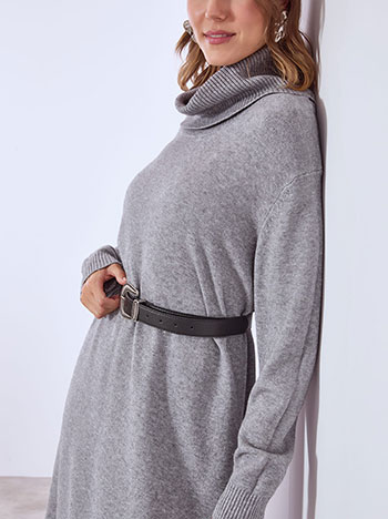 Φόρεμα μίντι πλεκτό ζιβάγκο WT7948.8184+2 φωτογραφία