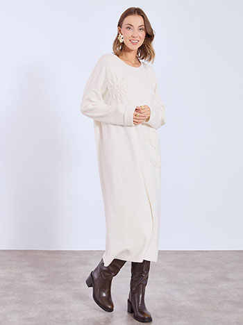 Celestino Φόρεμα μίντι με ανάγλυφα λουλούδια WT7948.8781+5