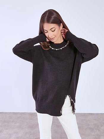 Πουλόβερ με άνοιγμα μπροστά WT7958.4651+1