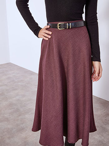 Φούστα μίντι σε Α γραμμή WT8011.2038+4 φωτογραφία