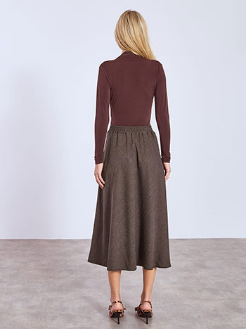 Φούστα μίντι σε Α γραμμή WT8011.2038+2 φωτογραφία