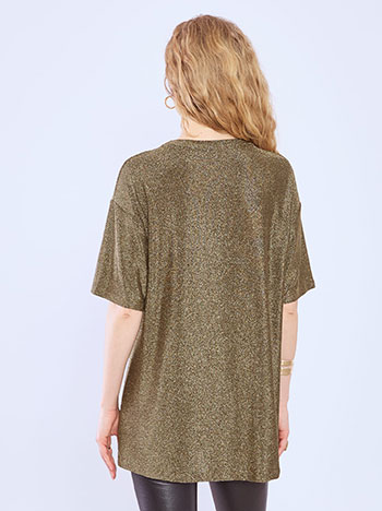 Μπλούζα μακριά μεταλλιζέ WT8011.4246+3 φωτογραφία