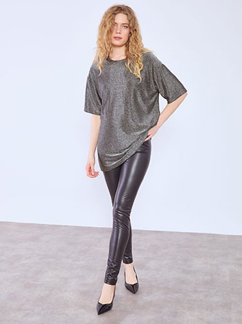 Μπλούζα μακριά μεταλλιζέ WT8011.4246+2 φωτογραφία