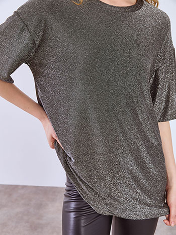 Μπλούζα μακριά μεταλλιζέ WT8011.4246+2 φωτογραφία