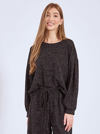 Celestino Μπλούζα με μεταλλιζέ λεπτομέρειες WT8011.4630+1