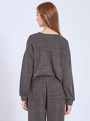 Μπλούζα με μεταλλιζέ λεπτομέρειες WT8011.4630+3 φωτογραφία