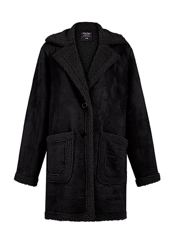 Παλτό με σουέντ οψη WT8011.7058+1 φωτογραφία