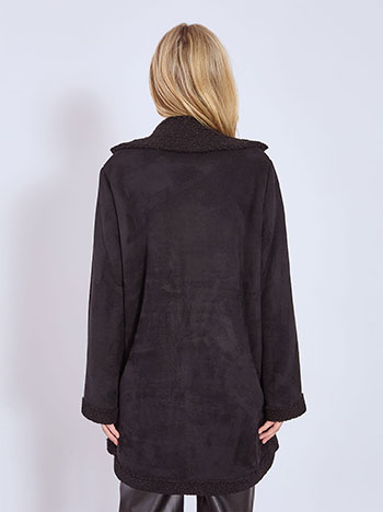 Παλτό με σουέντ οψη WT8011.7058+1 φωτογραφία