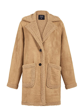 Παλτό με σουέντ οψη WT8011.7058+2 φωτογραφία