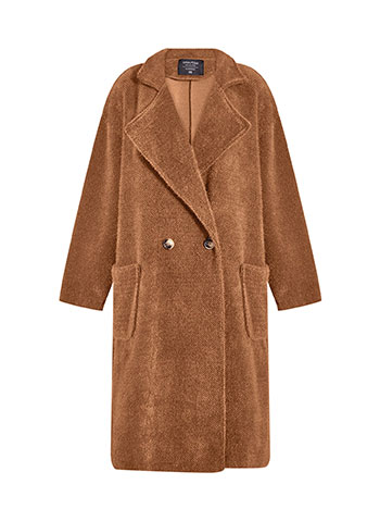 Παλτό πλεκτό με απαλή υφή WT8011.7079+3 φωτογραφία