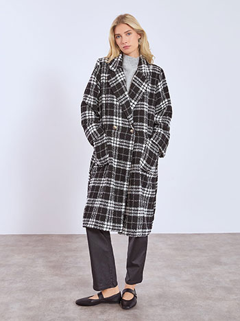 Παλτό καρό WT8011.7448+1 φωτογραφία