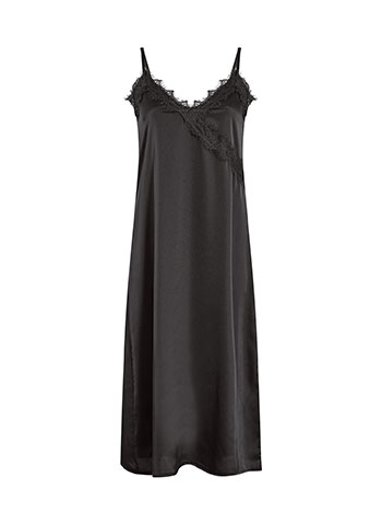 Φόρεμα μίντι σατέν με δαντέλα WT8011.8552+1 φωτογραφία