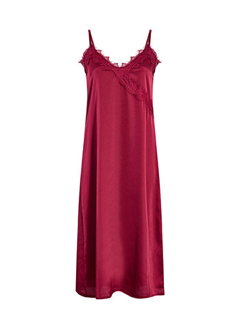 Φόρεμα μίντι σατέν με δαντέλα WT8011.8552+2 φωτογραφία