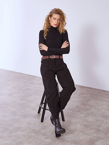 Παντελόνι κοτλέ barrel WT9420.1058+1