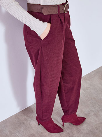 Παντελόνι κοτλέ barrel WT9420.1058+3