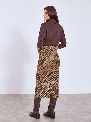 Φούστα εμπριμέ με τούλι WT9420.2302+1 φωτογραφία