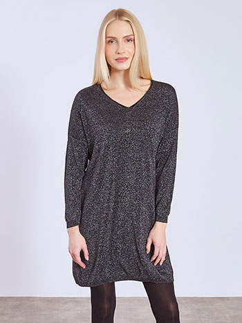 Φόρεμα μίνι μεταλλιζέ WT9420.8611+1