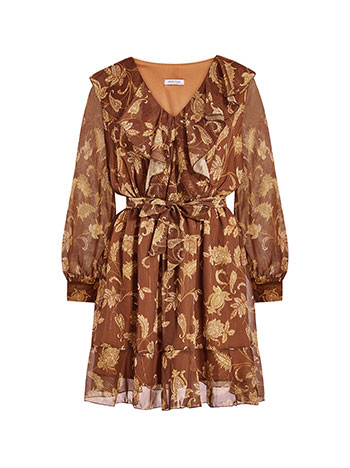 Φόρεμα μίνι με βολάν και λαχούρια WT9552.8138+2 φωτογραφία