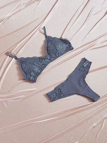 Σετ εσωρούχων ριπ με δαντέλα WT9833.0323+3