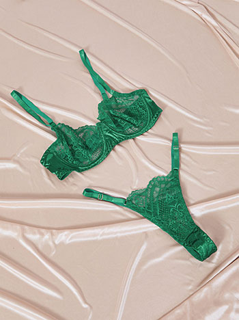 Σετ εσωρούχων με σατέν λεπτομέρειες WT9833.0509+4