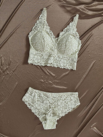 Σετ εσωρούχων απο δαντέλα WT9833.0555+2