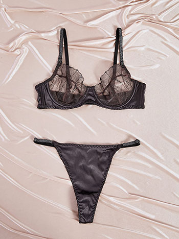 Σετ εσωρούχων σατέν WT9833.0591+1