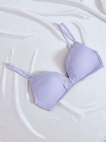 Σουτιέν ριπ με λεπτομέρειες δαντέλας WT9833.A010+6