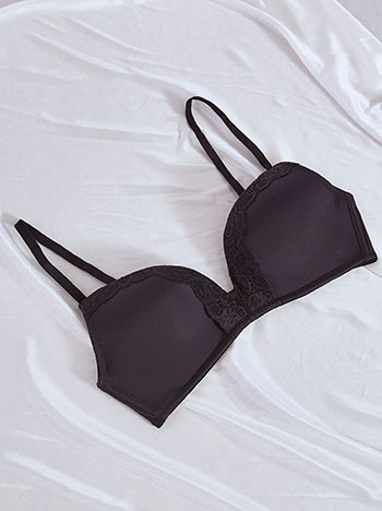 Σουτιέν ριπ με λεπτομέρειες δαντέλας WT9833.A010+1