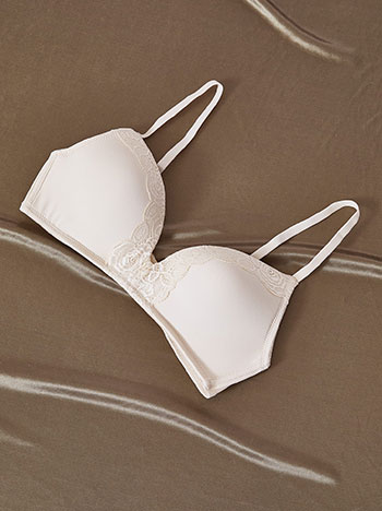 Σουτιέν ριπ με λεπτομέρειες δαντέλας WT9833.A010+5