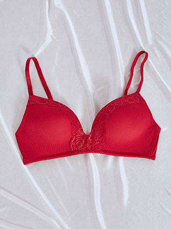 Σουτιέν ριπ με λεπτομέρειες δαντέλας WT9833.A010+3