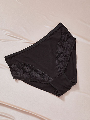 Σλιπ ριπ με λεπτομέρειες δαντέλας WT9833.A011+1