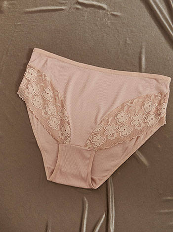 Σλιπ ριπ με λεπτομέρειες δαντέλας WT9833.A011+3