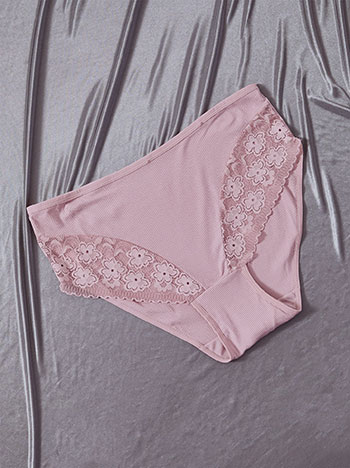 Σλιπ ριπ με λεπτομέρειες δαντέλας WT9833.A011+5