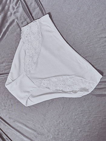 Σλιπ ριπ με λεπτομέρειες δαντέλας WT9833.A011+2